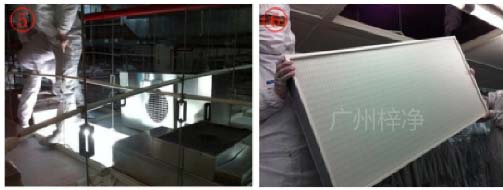 安裝FFU高效過(guò)濾器步驟5-6 安裝FFU高效過(guò)濾器步驟5-6