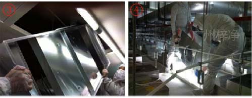 安裝FFU高效過(guò)濾器步驟2 安裝FFU高效過(guò)濾器步驟2